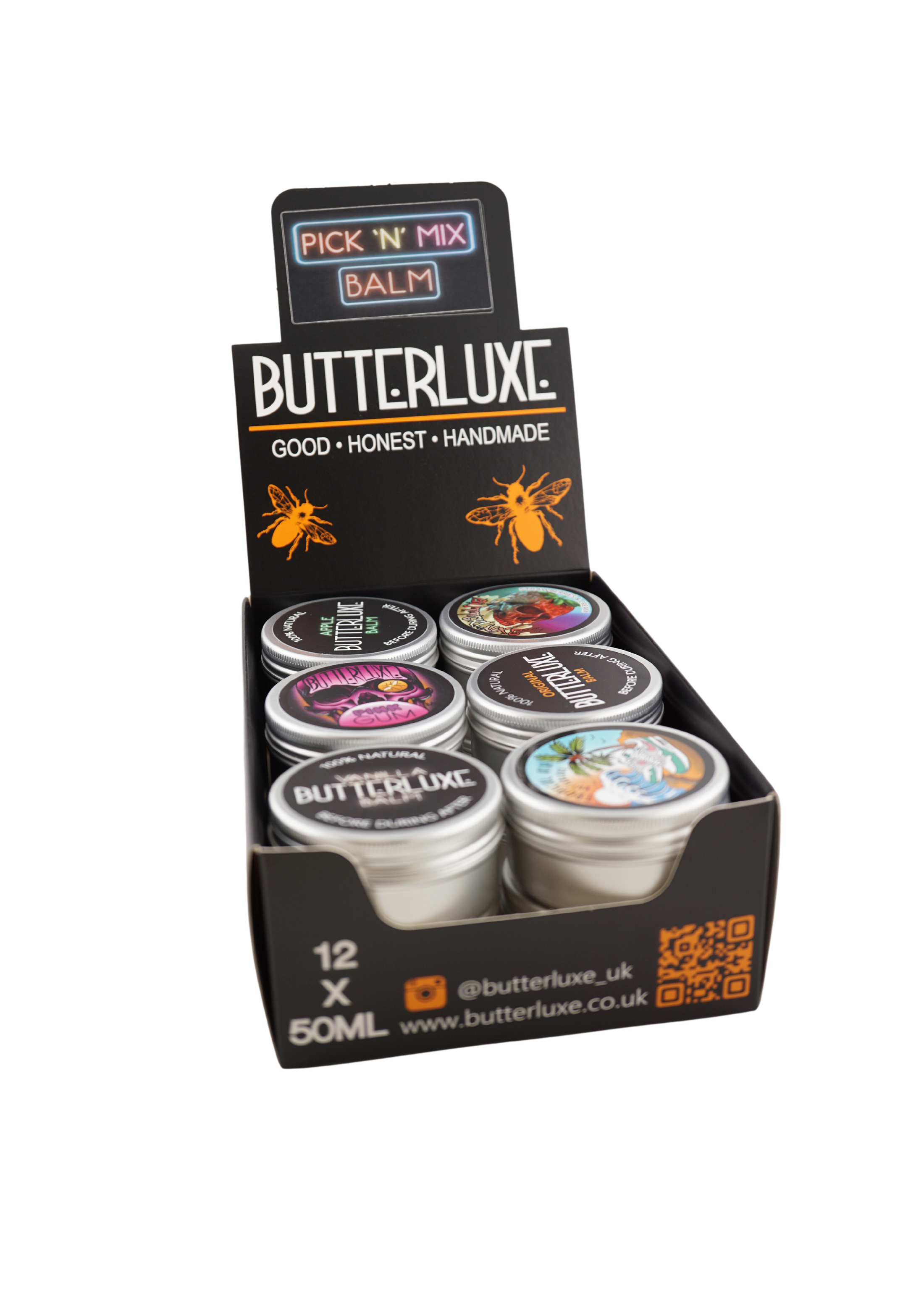 Butter Balm - Butterluxe 250ml (Select Your Flavour)
