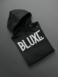 Load image into Gallery viewer, OG BLUXE Logo Premium Hoodie Black
