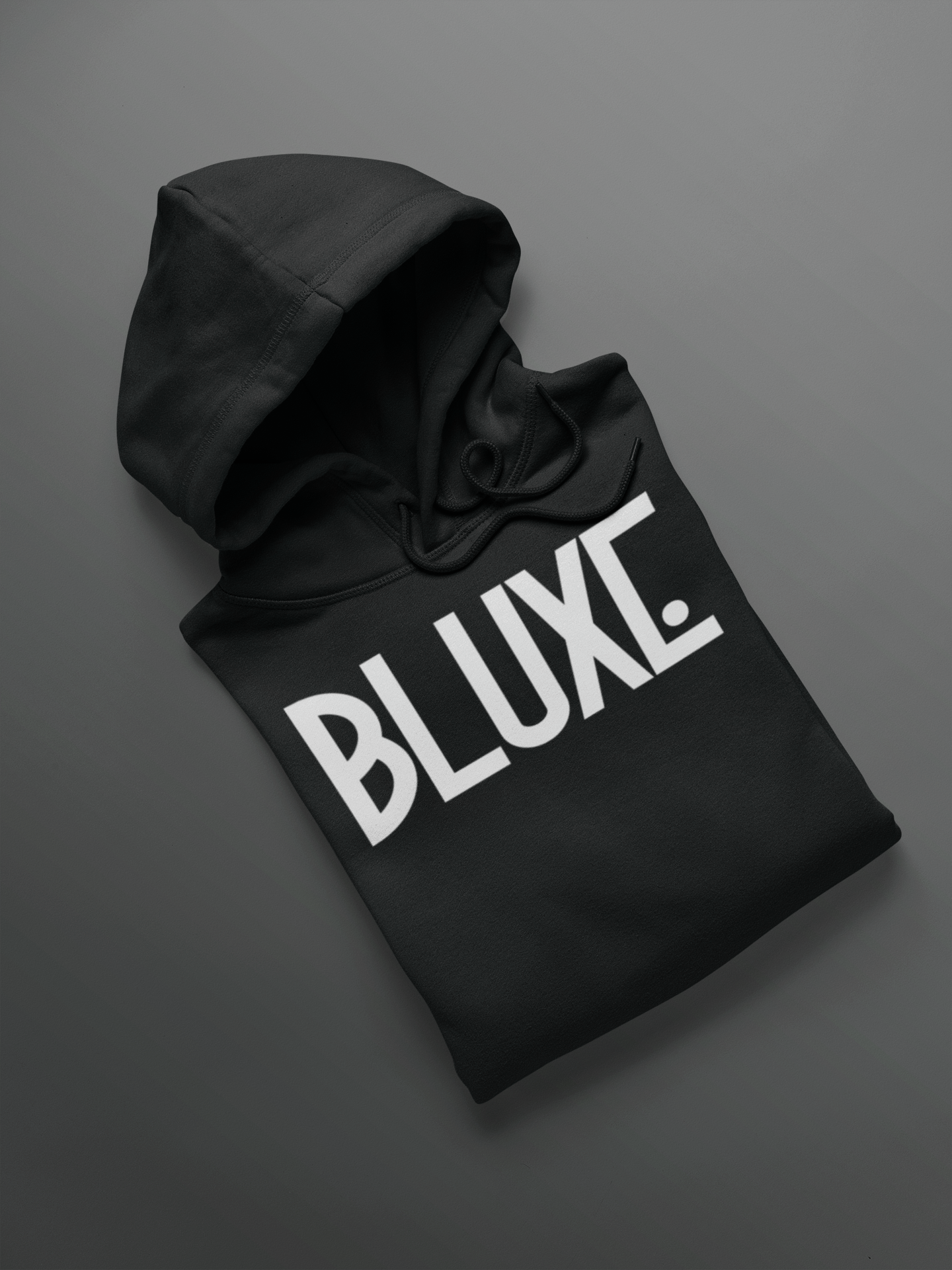 OG BLUXE Logo Premium Hoodie Black